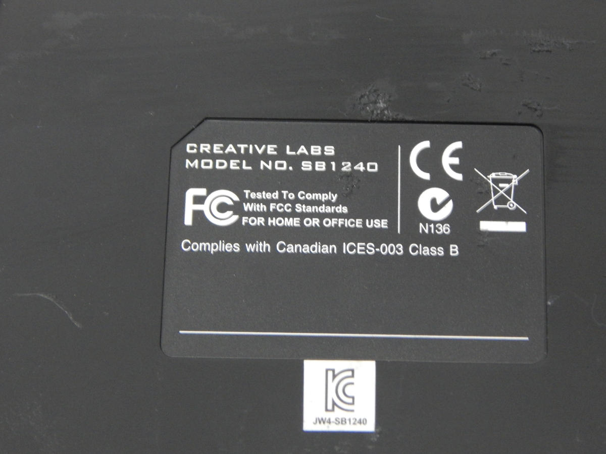 Creative Labs SB1240 Sound Blaster TK307 - OCO Industrial